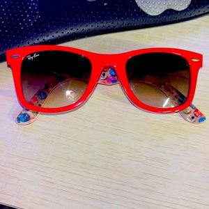 Ray Bans Red Wayfarer Special Series #4